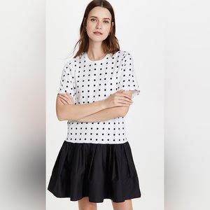Tanya Taylor - Katlyn Dress - Mid-weight jersey Polka-dot print